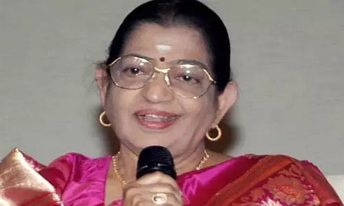 சிகிச்சைக்கு பிறகு நலமுடன் வீடு திரும்பினார் பாடகி பி.சுசீலா