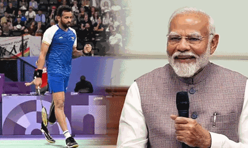 பாரா ஒலிம்பிக் பேட்மிண்டன்: தங்கம் வென்ற நிதேஷ் குமாருக்கு பிரதமர் மோடி வாழ்த்து பாரா ஒலிம்பிக் பேட்மிண்டன்: தங்கம் வென்ற நிதேஷ் குமாருக்கு பிரதமர் மோடி வாழ்த்து
