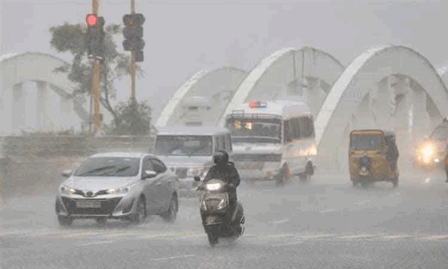 சென்னை, புறநகர் பகுதிகளில் மீண்டும் மழை