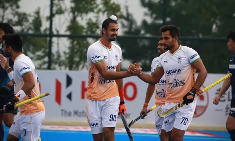 ஆசிய சாம்பியன்ஸ் கோப்பை ஆக்கி: ஜப்பானை பந்தாடி 2-வது வெற்றியை பதிவு செய்த இந்தியா