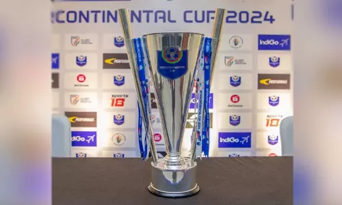 இன்டர்காண்டினென்டல் கால்பந்து தொடர்; இந்தியா - சிரியா அணிகள் இன்று மோதல்