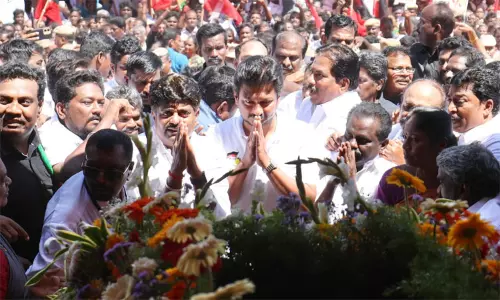 இமானுவேல் சேகரன் நினைவு தினம்: அமைச்சர் உதயநிதி ஸ்டாலின் மரியாதை