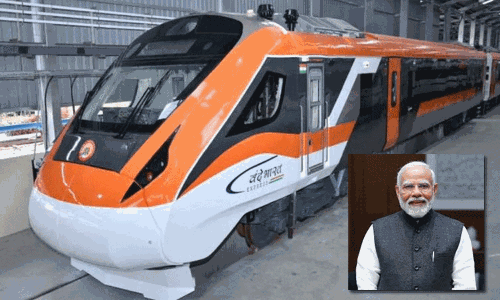 நாட்டின் முதல் முன்பதிவில்லா வந்தே மெட்ரோ சேவை: குஜராத்தில் தொடங்கி வைக்கிறார் பிரதமர் மோடி நாட்டின் முதல் முன்பதிவில்லா வந்தே மெட்ரோ சேவை: குஜராத்தில் தொடங்கி வைக்கிறார் பிரதமர் மோடி