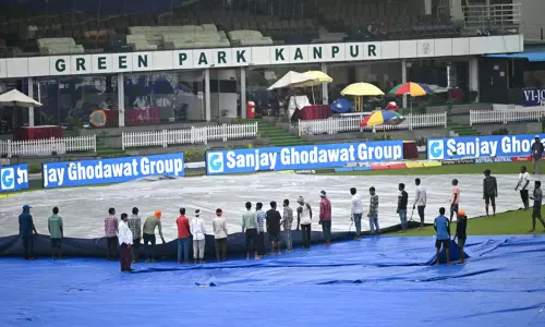 இந்தியா - வங்காளதேசம் 2-வது டெஸ்ட்: மழை காரணமாக 2-வது நாள் ஆட்டம் முழுமையாக ரத்து