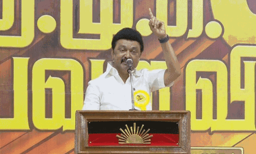 தி.மு.க. கூட்டணி வெற்றிக்கூட்டணி.. பிளவை ஏற்படுத்த முடியாது - பவள விழாவில் மு.க.ஸ்டாலின் பேச்சு