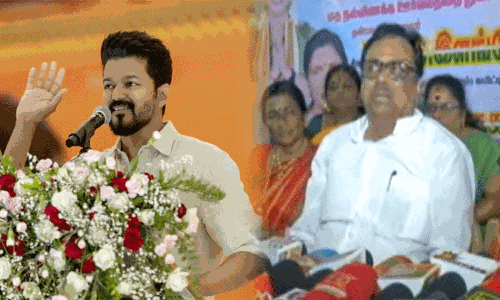 விஜய் எதற்காக கட்சி தொடங்க வேண்டும்? காங்கிரஸ் அல்லது தி.மு.க.வில் சேர்ந்து விடலாமே.. - இ.வி.கே.எஸ்.இளங்கோவன் பேச்சு