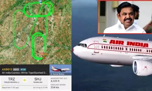 கடுமையான சமயத்தில் திறம்பட செயல்பட்ட விமானிகளுக்கு வாழ்த்துகள் - எடப்பாடி பழனிசாமி