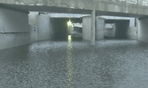 சென்னையில் மழைநீர் தேக்கம் - மூடப்பட்ட 8 சுரங்கப்பாதைகள்