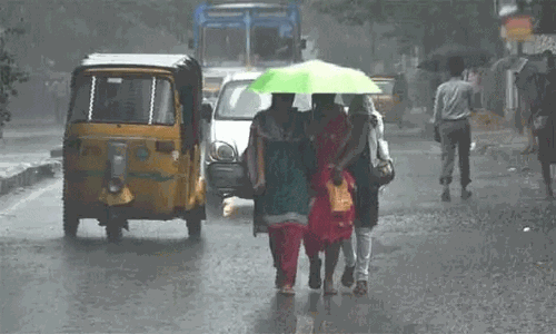 தமிழகத்தில் அடுத்த 3 மணி நேரத்திற்கு 12 மாவட்டங்களில் மழைக்கு வாய்ப்பு - வானிலை மையம் தகவல்