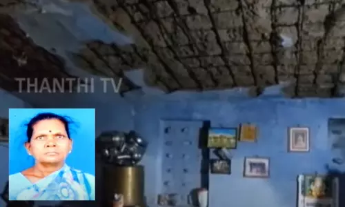 25 ஆண்டுகள் பழமையான தொகுப்பு வீடு இடிந்து விழுந்து பெண் பலி 25 ஆண்டுகள் பழமையான தொகுப்பு வீடு இடிந்து விழுந்து பெண் பலி