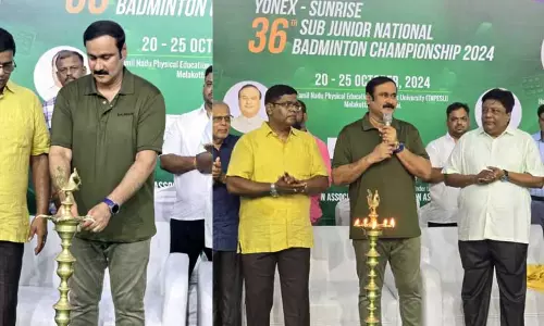 தேசிய சப்-ஜூனியர் பேட்மிண்டன் போட்டி - அன்புமணி ராமதாஸ் தொடங்கி வைத்தார்