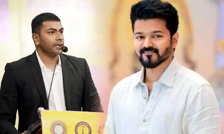 தவெக மாநாடு: விசிக துணை பொதுச்செயலாளர் ஆதவ்... ... கூட்டணி கட்சிகளுக்கு ஆட்சி, அதிகாரத்தில் பங்கு: தவெக தலைவர் விஜய் தவெக மாநாடு: விசிக துணை பொதுச்செயலாளர் ஆதவ்... ... கூட்டணி கட்சிகளுக்கு ஆட்சி, அதிகாரத்தில் பங்கு: தவெக தலைவர் விஜய்