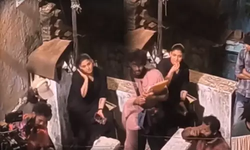 Nayantharas adorable interaction with a young fan Nayantharas adorable interaction with a young fan