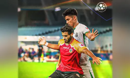 ஐ.எஸ்.எல். கால்பந்து தொடர்; ஈஸ்ட் பெங்கால் - முகமதின் ஆட்டம் டிரா ஐ.எஸ்.எல். கால்பந்து தொடர்; ஈஸ்ட் பெங்கால் - முகமதின் ஆட்டம் டிரா