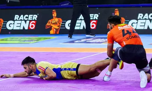 புரோ கபடி லீக்: தமிழ் தலைவாஸ் அணியை வீழ்த்தி யு மும்பா வெற்றி