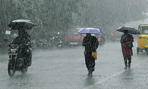 மாலை 4 மணி வரை 16 மாவட்டங்களில் மழைக்கு வாய்ப்பு