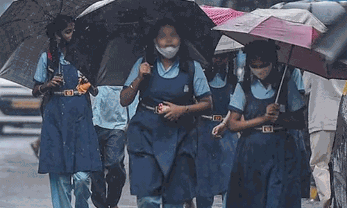 கனமழை எதிரொலி: எந்தெந்த மாவட்டங்களில் பள்ளிகளுக்கு இன்று விடுமுறை..?