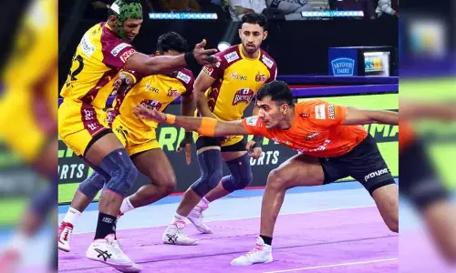 புரோ கபடி லீக்: யு மும்பா அணியை வீழ்த்தி தெலுங்கு டைட்டன்ஸ் வெற்றி