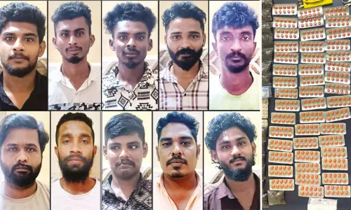 கோவையில் போதை மாத்திரைகள் விற்பனை செய்த 10 பேர் கைது