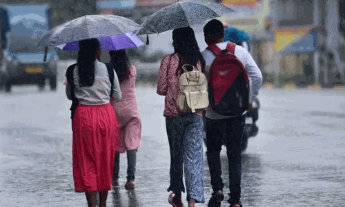 மாலை 4 மணி வரை 5 மாவட்டங்களில் மழைக்கு வாய்ப்பு