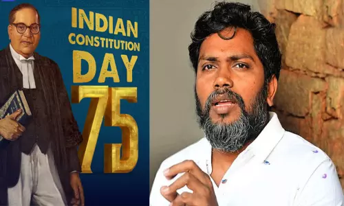 இந்திய அரசியலமைப்புச் சட்டத்தைப் பழமைக்குள் தள்ளும் முயற்சி மேலோங்கி வருகிறது - இயக்குனர் பா.ரஞ்சித் இந்திய அரசியலமைப்புச் சட்டத்தைப் பழமைக்குள் தள்ளும் முயற்சி மேலோங்கி வருகிறது - இயக்குனர் பா.ரஞ்சித்