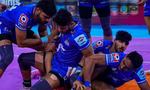 புரோ கபடி லீக்: அரியானா ஸ்டீலர்ஸ் - புனேரி பால்டன் அணிகள் இன்று மோதல்