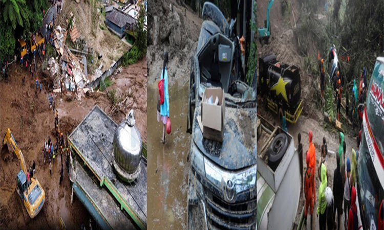 இந்தோனேசியாவில் நிலச்சரிவு: பலி எண்ணிக்கை 27 ஆக உயர்வு