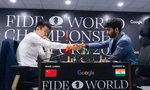 உலக செஸ் சாம்பியன்ஷிப்; குகேஷ்-லிரென் இடையிலான 13வது சுற்று ஆட்டம் டிரா