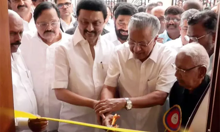 வைக்கத்தில் புதுப்பிக்கப்பட்ட பெரியார் நினைவகம்: முதல்-அமைச்சர் மு.க.ஸ்டாலின் திறந்து வைத்தார்