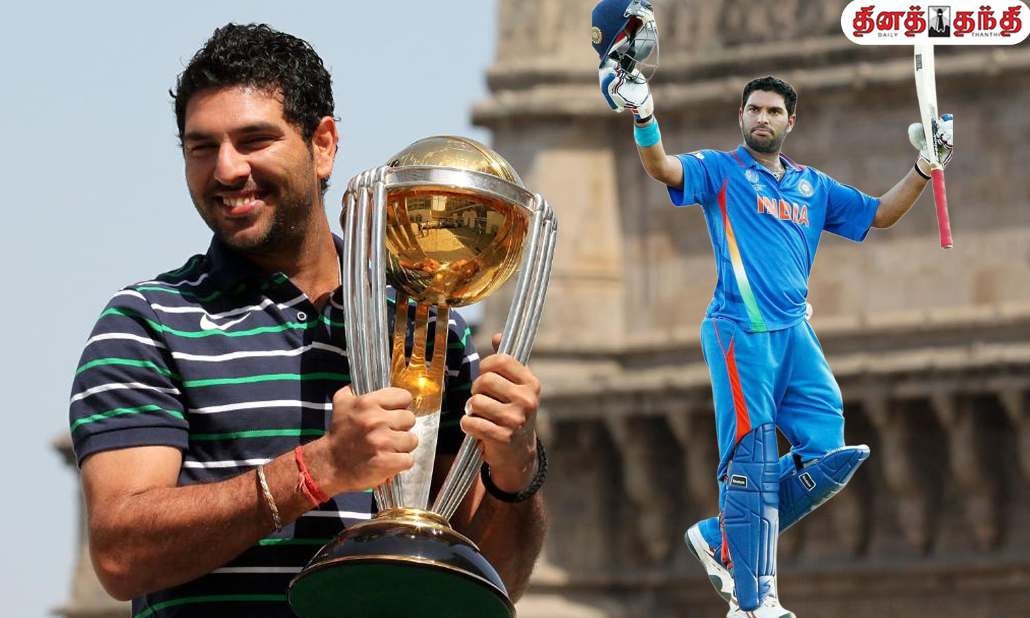 இன்று பிறந்தநாள் காணும் யுவராஜ் சிங் கடந்து வந்த பாதை..!