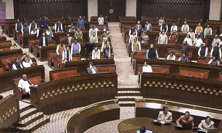 தொடர் அமளி: மாநிலங்களவை பிற்பகல் வரை ஒத்திவைப்பு