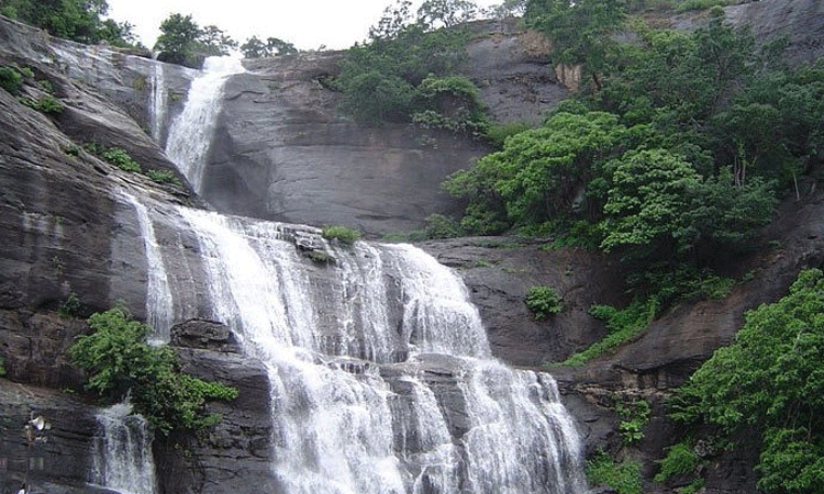 தொடர் மழை: குற்றால அருவிகளில் சுற்றுலா பயணிகள் குளிக்க தடை