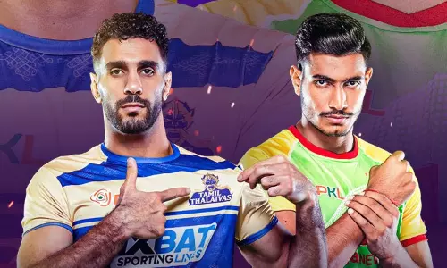 புரோ கபடி லீக்; தமிழ் தலைவாஸ் - பாட்னா பைரேட்ஸ் அணிகள் இன்று மோதல் புரோ கபடி லீக்; தமிழ் தலைவாஸ் - பாட்னா பைரேட்ஸ் அணிகள் இன்று மோதல்