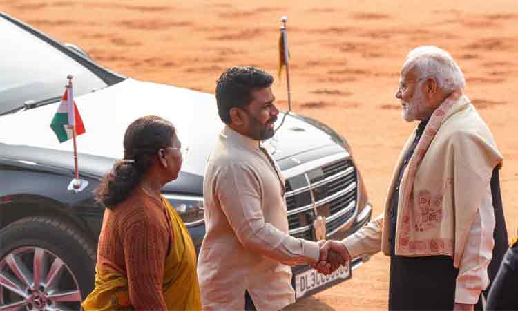 பிரதமர் மோடியுடன் இலங்கை அதிபர் சந்திப்பு