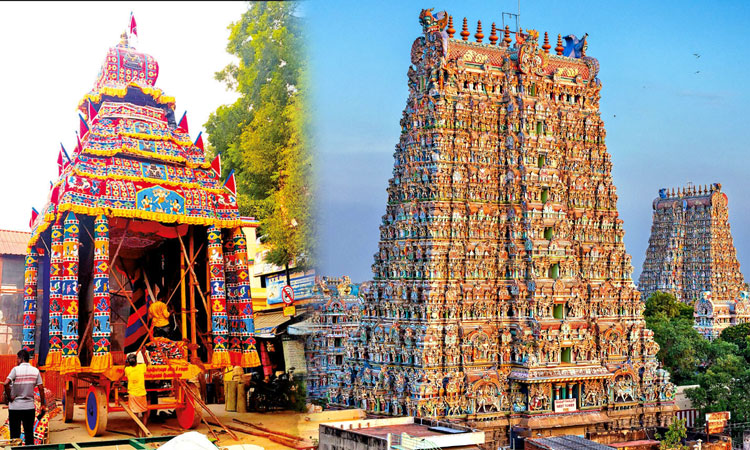 மதுரை மீனாட்சி அம்மன் கோவிலில் நாளை அஷ்டமி சப்பர வீதி உலா