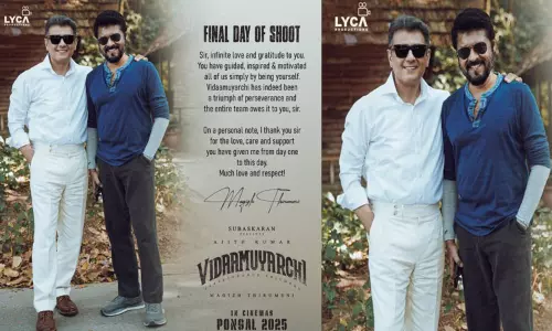 விடாமுயற்சி படப்பிடிப்பு நிறைவு: நடிகர் அஜித் குமாருக்கு நன்றி தெரிவித்த இயக்குநர் மகிழ் திருமேனி!