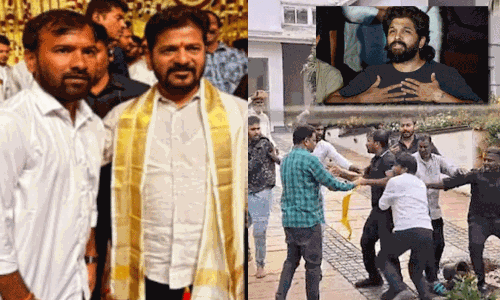 அல்லு அர்ஜுன் வீடு மீது தாக்குதல்: பின்னணியில் முதல்-மந்திரி ரேவந்த் ரெட்டியா..? அதிர்ச்சி தகவல்