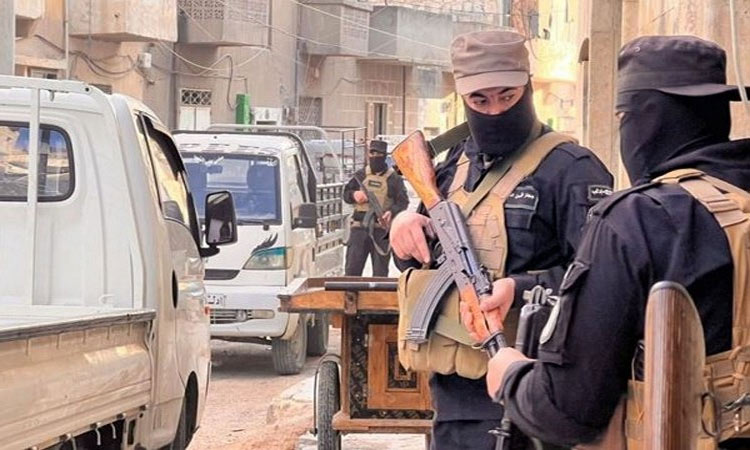 சிரியாவில் துப்பாக்கிச்சண்டை; 14 பாதுகாப்புப்படையினர் பலி