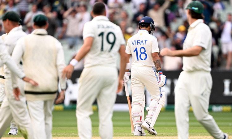 பாக்சிங் டே டெஸ்ட்; பேட்டிங்கில் தடுமாறும் இந்தியா... 2ம் நாள் முடிவில் 164/5