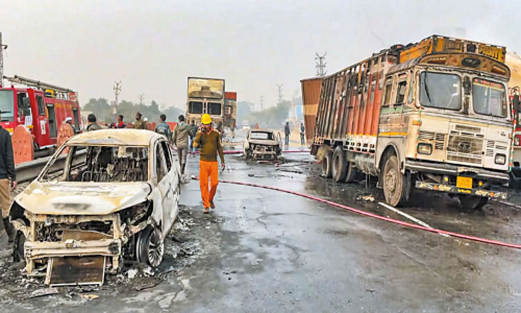 ராஜஸ்தான்: எரிவாயு டேங்கர் லாரி விபத்து - பலி எண்ணிக்கை 20 ஆக உயர்வு