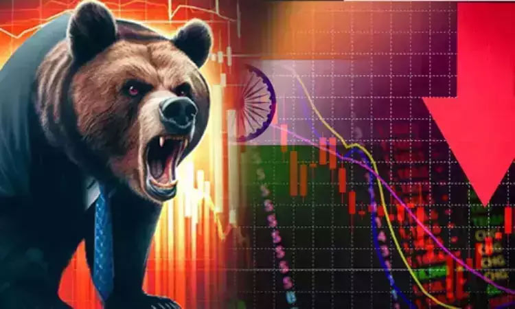 சரிவுடன் வர்த்தகமாகும் இந்திய பங்குச்சந்தை - இன்றைய நிலவரம்