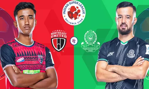 ஐ.எஸ்.எல். கால்பந்து தொடர்: நார்த் ஈஸ்ட் யுனைடெட் - முகமதின் ஆட்டம் டிரா ஐ.எஸ்.எல். கால்பந்து தொடர்: நார்த் ஈஸ்ட் யுனைடெட் - முகமதின் ஆட்டம் டிரா