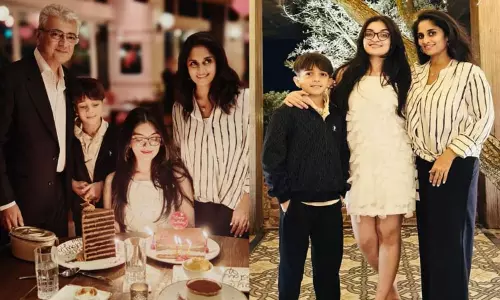 அஜித் மகள் பிறந்தநாள் கொண்டாட்ட புகைப்படங்கள் வைரல்