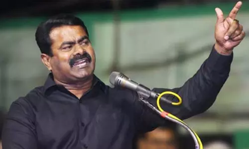 ஈரோடு இடைத்தேர்தலில் நாம் தமிழர் கட்சி போட்டி - சீமான் அறிவிப்பு ஈரோடு இடைத்தேர்தலில் நாம் தமிழர் கட்சி போட்டி - சீமான் அறிவிப்பு