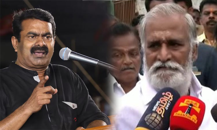 மறைந்த தலைவர்களை கொச்சைப்படுத்துவதா?   சீமானுக்கு அமைச்சர் சேகர் பாபு கண்டனம்