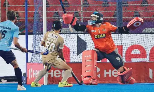 ஆக்கி இந்தியா லீக்: தமிழ்நாடு டிராகன்ஸ் அணி 3-வது வெற்றி ஆக்கி இந்தியா லீக்: தமிழ்நாடு டிராகன்ஸ் அணி 3-வது வெற்றி