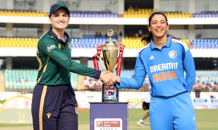 மகளிர் ஒருநாள் கிரிக்கெட்; இந்தியாவுக்கு எதிராக அயர்லாந்து பேட்டிங் தேர்வு