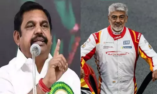 நடிகர் அஜித்திற்கு எடப்பாடி பழனிசாமி வாழ்த்து