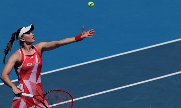 ஆஸ்திரேலிய ஓபன் டென்னிஸ்: முன்னணி வீராங்கனை ரைபகினா 4-வது சுற்றுக்கு தகுதி