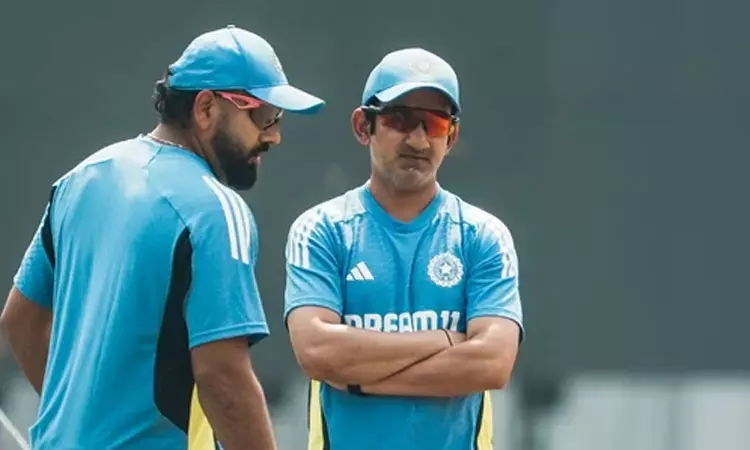 தலைமை பயிற்சியாளர் கவுதம் கம்பீருடன் பிரச்சினையா..? ரோகித் சர்மா பதில் தலைமை பயிற்சியாளர் கவுதம் கம்பீருடன் பிரச்சினையா..? ரோகித் சர்மா பதில்